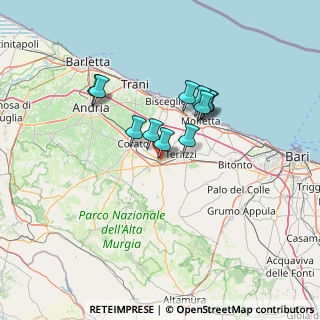 Mappa 70037 Ruvo di Puglia BA, Italia (10.92182)