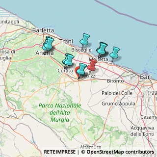 Mappa 70037 Ruvo di Puglia BA, Italia (12.01125)