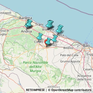 Mappa 70037 Ruvo di Puglia BA, Italia (12.54929)
