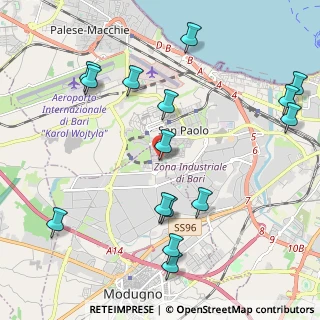 Mappa Via Pordenone, 70123 Bari BA, Italia (2.64733)