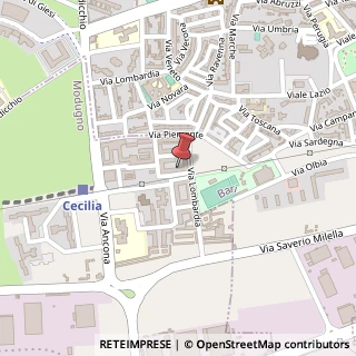 Mappa Via Liguria, 17, 70026 Modugno, Bari (Puglia)