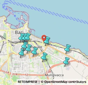 Mappa Via Ottavio Serena, 70126 Bari BA, Italia (2.00455)