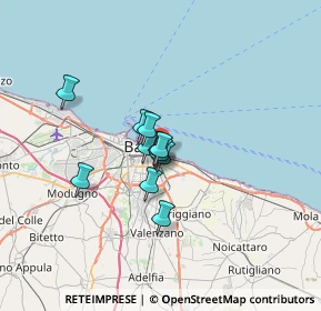Mappa Via Ottavio Serena, 70126 Bari BA, Italia (4.31455)