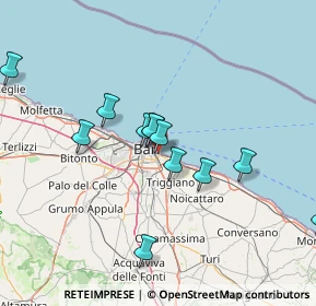Mappa Via Ottavio Serena, 70126 Bari BA, Italia (14.455)