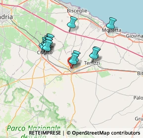 Mappa Via Zuppetta, 70037 Ruvo di Puglia BA, Italia (6.52071)