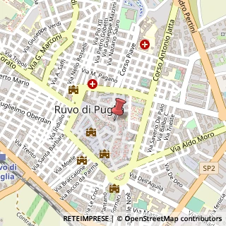 Mappa Via Cattedrale, 63/65, 70037 Ruvo di Puglia, Bari (Puglia)