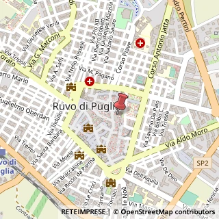 Mappa Via Zuppetta, 17, 70037 Ruvo di Puglia, Bari (Puglia)