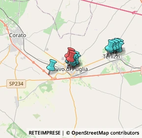 Mappa Largo Annunziata, 70037 Ruvo di Puglia BA, Italia (2.38667)