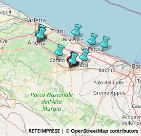 Mappa Via Isabella Griffi, 70037 Ruvo di Puglia BA, Italia (10.42733)