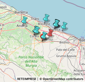 Mappa Via Isabella Griffi, 70037 Ruvo di Puglia BA, Italia (10.22846)