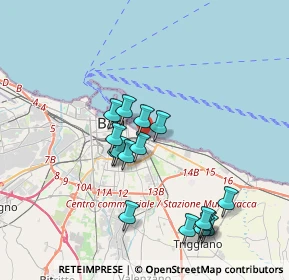 Mappa Via Guglielmo Oberdan, 70121 Bari BA, Italia (3.7575)