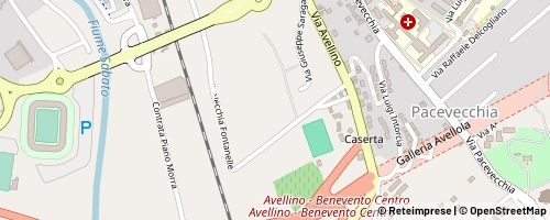 Mappa Benevento