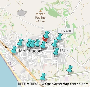 Mappa Via Bologna, 81034 Mondragone CE, Italia (0.86714)