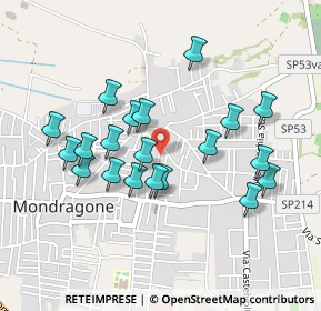 Mappa Via Bologna, 81034 Mondragone CE, Italia (0.4625)