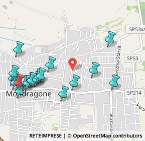 Mappa Via Bologna, 81034 Mondragone CE, Italia (0.6515)