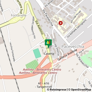 Mappa Via Avellino, 46, 82100 Benevento, Benevento (Campania) Mappa Via Avellino, 46, 82100 Benevento, Benevento (Campania)