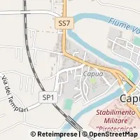 Karte Capua