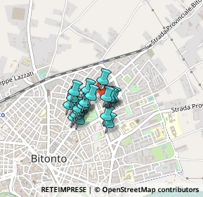 Mappa Via Tenente F. Lillo, 70032 Bitonto BA, Italia (0.265)