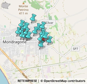 Mappa SP 6, 81034 Mondragone CE, Italia (0.717)