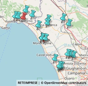 Mappa SP 6, 81034 Mondragone CE, Italia (18.0845)