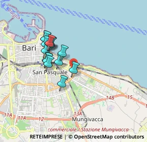 Mappa Via Ferorelli Capitano Romolo, 70126 Bari BA, Italia (1.58929)