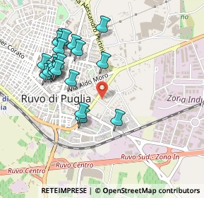 Mappa Via dell'Andro, 70037 Ruvo di Puglia BA, Italia (0.5265)