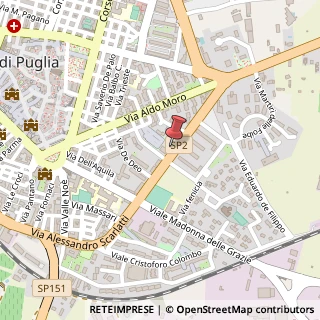 Mappa Via A. Scarlatti, 4, 70037 Ruvo di Puglia, Bari (Puglia)