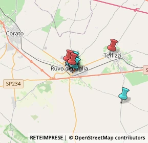 Mappa Via di, 70037 Ruvo di Puglia BA, Italia (1.45182)