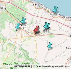 Mappa Via dell'Aquila, 70037 Ruvo di Puglia BA, Italia (5.66545)