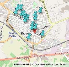 Mappa Via dell'Aquila, 70037 Ruvo di Puglia BA, Italia (0.45875)