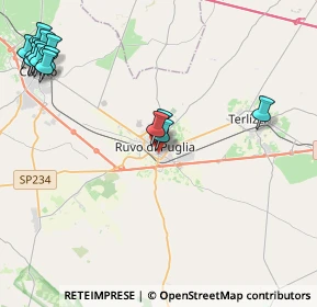 Mappa Via dell'Aquila, 70037 Ruvo di Puglia BA, Italia (5.99857)