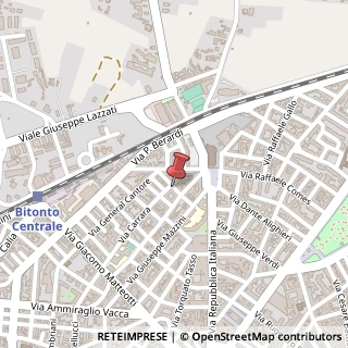Mappa Via Vincenzo Bellezza, 27, 70032 Bitonto, Bari (Puglia)