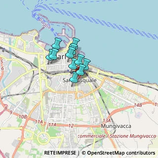 Mappa Via Emanuele De Deo, 70100 Bari BA, Italia (1.09364)