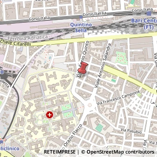 Mappa Viale Quinto Ennio, 54, 70124 Bari, Bari (Puglia)