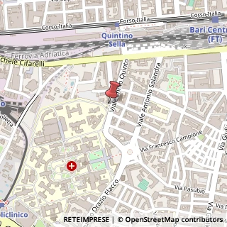 Mappa Strada Privata Marroccoli, 1/3 , 70124 Bari, Bari (Puglia)