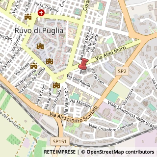 Mappa Via Caputi, 15, 70037 Ruvo di Puglia, Bari (Puglia)