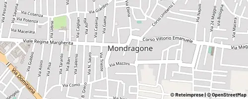 Mappa Mondragone