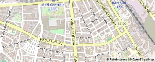Mappa Bari