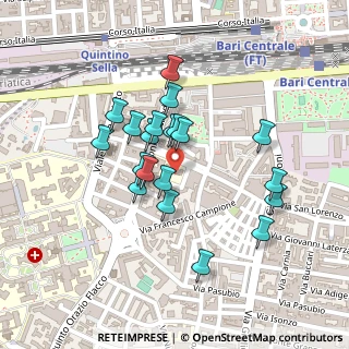 Mappa Via Mandragora, 70100 Bari BA, Italia (0.201)