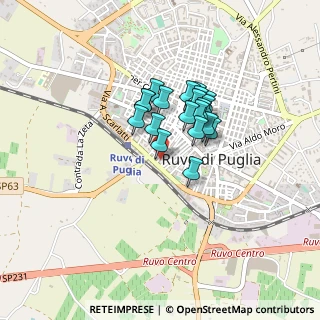 Mappa Via Alessandro Scarlatti, 70037 Ruvo di Puglia BA, Italia (0.307)