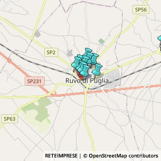 Mappa Via Alessandro Scarlatti, 70037 Ruvo di Puglia BA, Italia (0.96364)