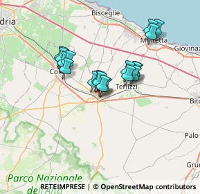 Mappa Via de Deo Emanuele, 70037 Ruvo di Puglia BA, Italia (5.835)