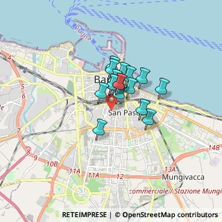 Mappa Via De Gemmis Nicola, 70124 Bari BA, Italia (1.05059)