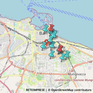 Mappa Via De Gemmis Nicola, 70124 Bari BA, Italia (1.20571)