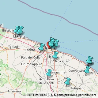 Mappa Via De Gemmis Nicola, 70124 Bari BA, Italia (18.02)