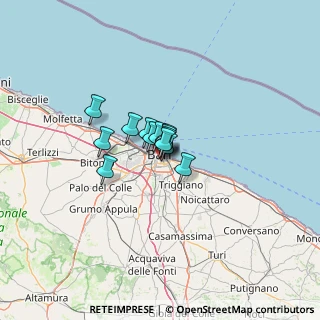 Mappa Via De Gemmis Nicola, 70124 Bari BA, Italia (5.78923)