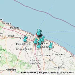Mappa Via De Gemmis Nicola, 70124 Bari BA, Italia (5.89)