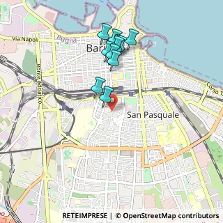 Mappa Via De Gemmis Nicola, 70124 Bari BA, Italia (0.96909)