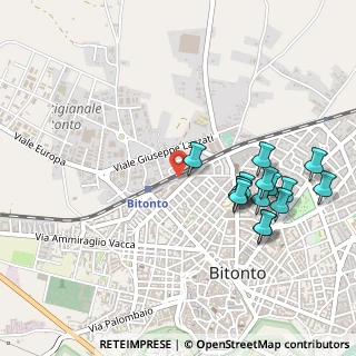 Mappa Via Ludovico d'Angio', 70032 Bitonto BA, Italia (0.56867)