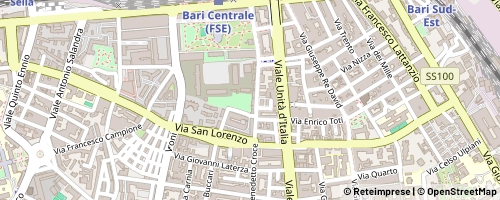 Mappa Bari